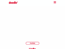 Tablet Screenshot of doodlecreative.ie